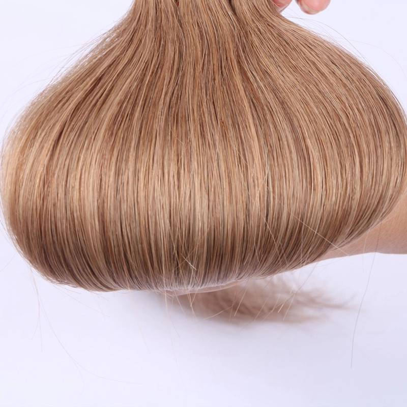China factory Light golden brown invisible tape in hair extensions  HJ 042